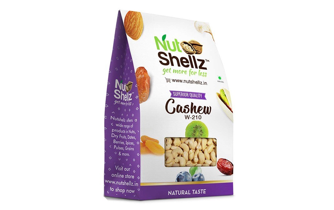 Nutshellz Cashew W-210    Box  250 grams